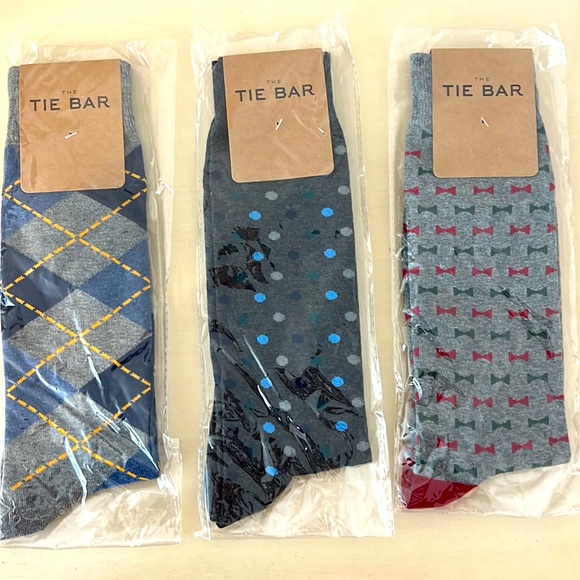 Other - The Tie Bar Dress Socks (six)